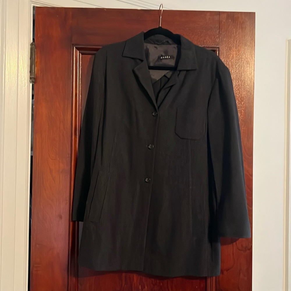 Grey Unlined Unconstructed Jacket - image 1